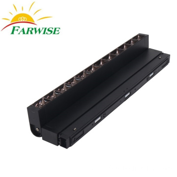 8w 18w adjustable led magnetic track spotlight